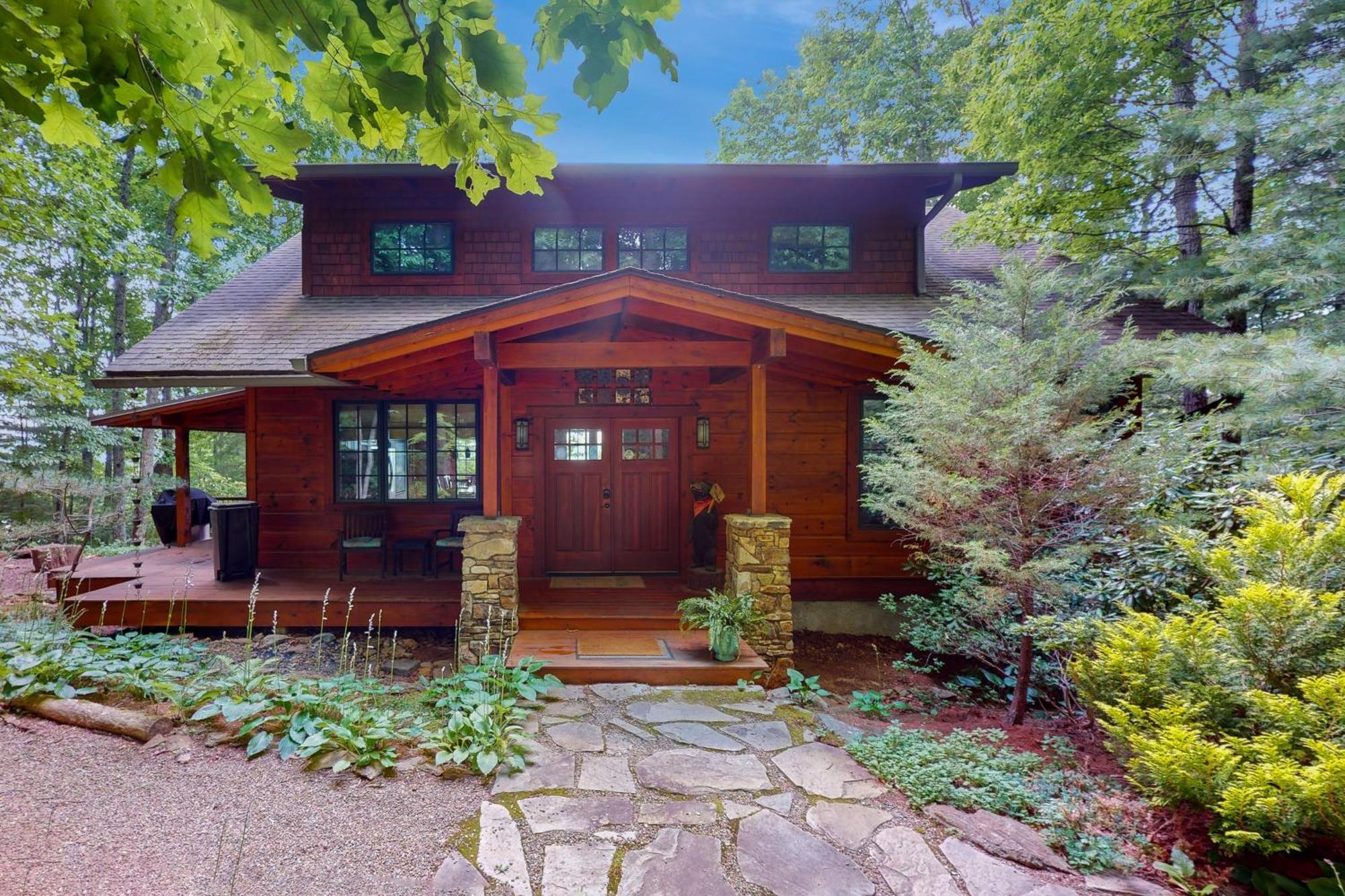 Elkhorn Cabin & Eagles Wing Lodge Asheville Exterior photo